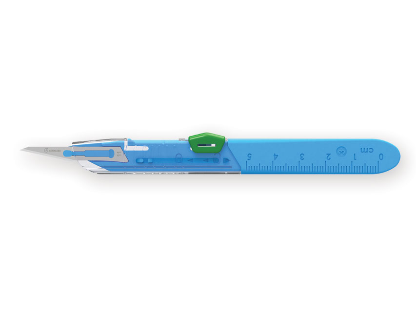 SCUT PROTECTOR DE SIGURANȚĂ BISTURIST N. 11 - steril