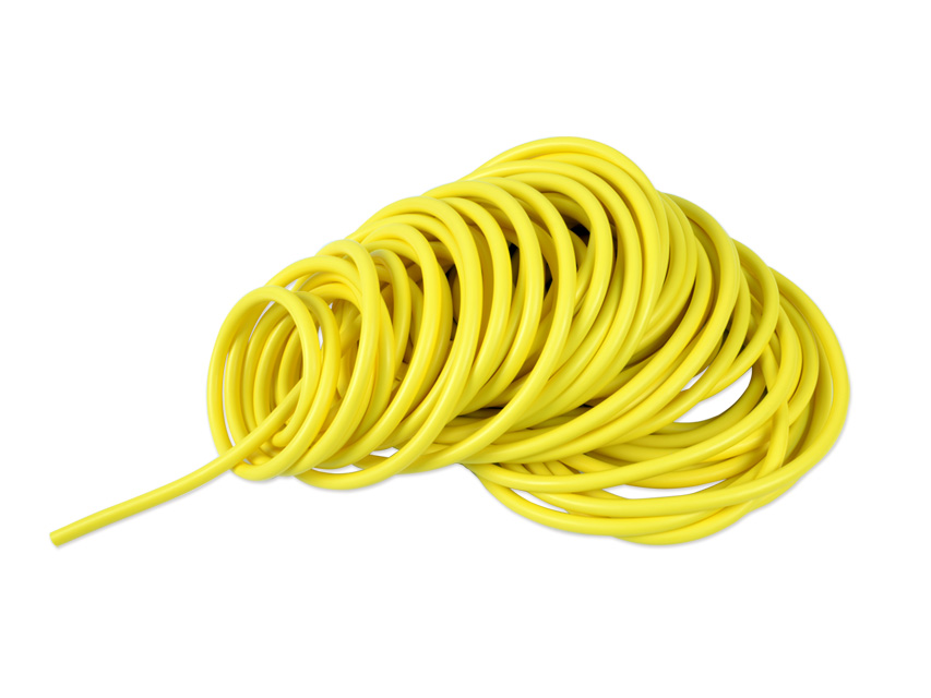 TUB DE EXERCIȚI LATEX 25 m x 1,5 mm - X-light - galben