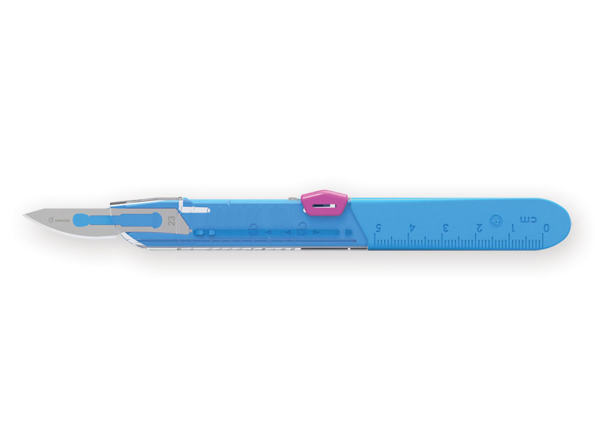 SCUT DE PROTECTIE DE SIGURANTA BISTURI N. 23 - sterile