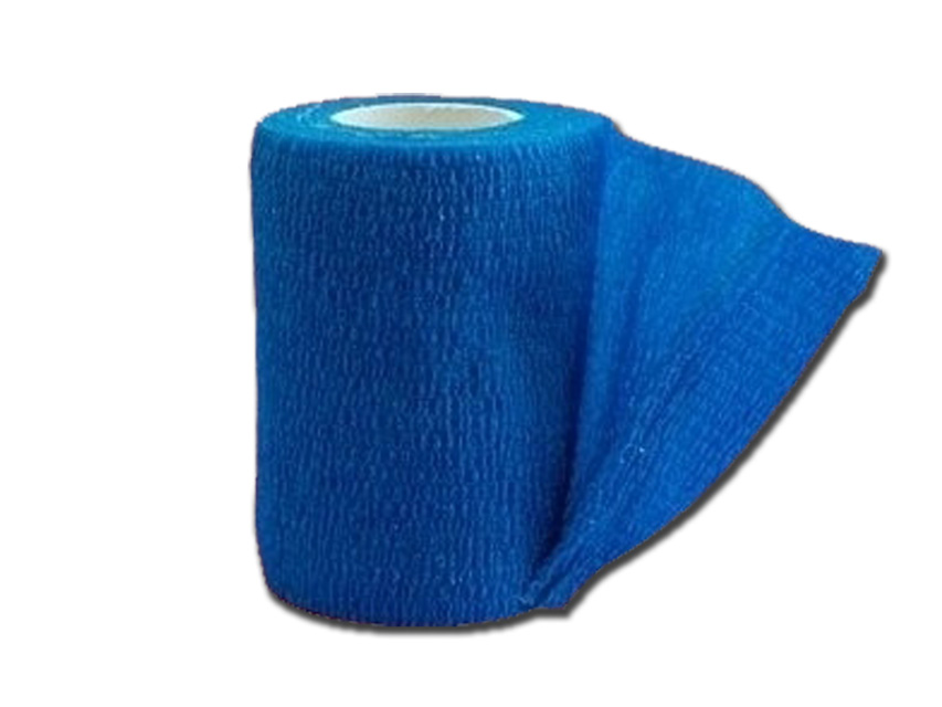 BANDAJ ELASTIC NEțeSUT 4,5 m x 10 cm - albastru