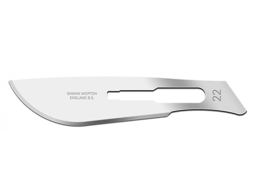 LAME OTEL CARBON SWANN-MORTON N. 22 - sterile