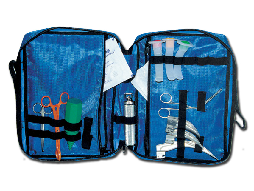 KIT INTUBARE cu 3 F.O. lamele de laringoscop