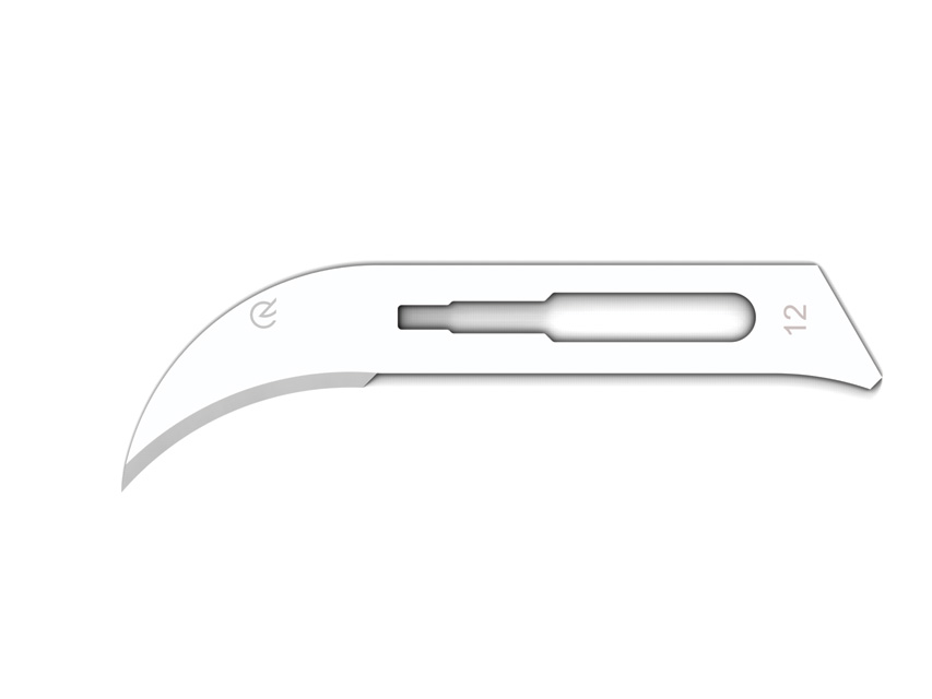 LAME OTEL CARBON GIMA N. 12 - sterile