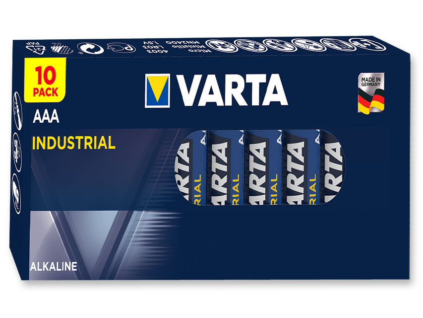 BATERIE ALCALINE INDUSTRIALE VARTA - ministilo AAA