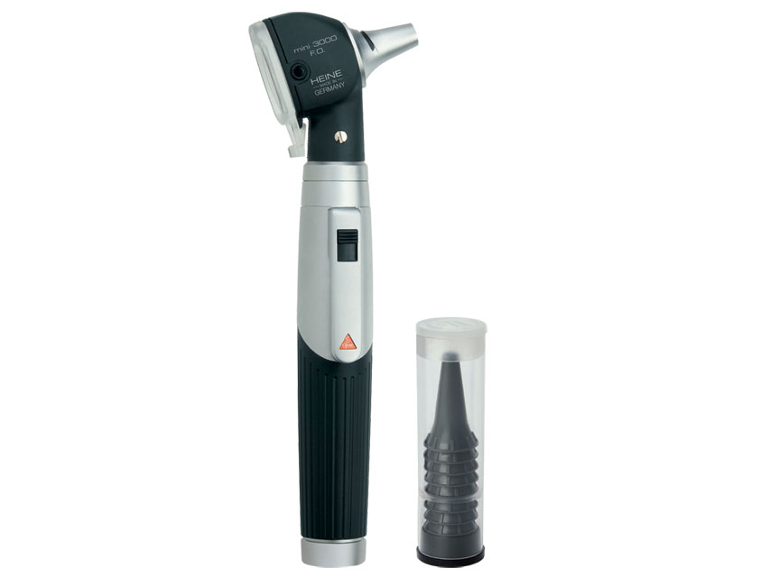 HEINE MINI 3000 F.O.OTOSCOP - maner reincarcabil - negru