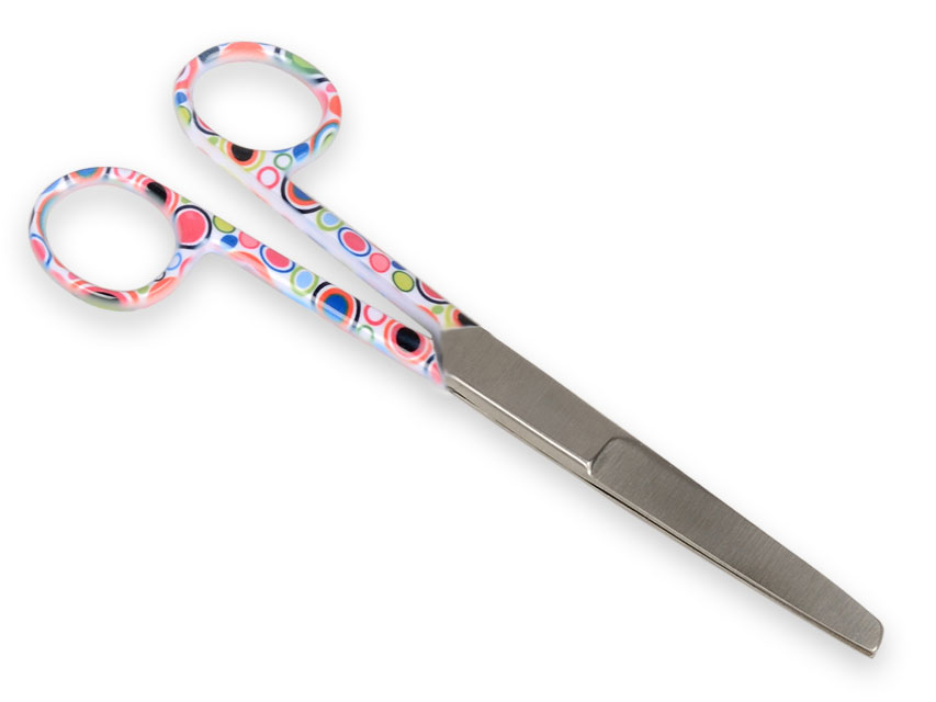 FOARCINE DREPTĂ S/S - bubbles fantasy - contondente/ascuțite - 14 cm