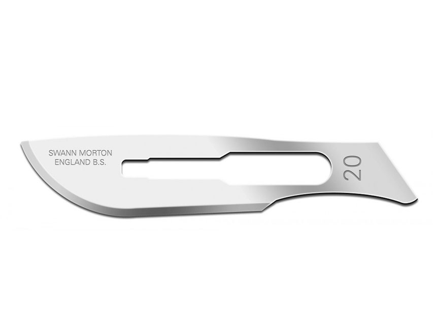 LAME OTEL CARBON SWANN-MORTON N. 20 - sterile