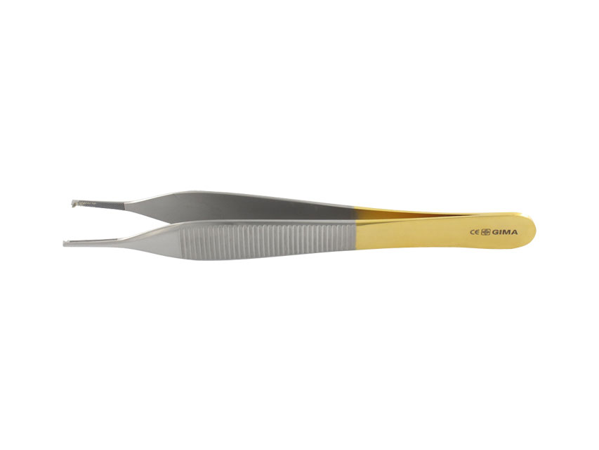 PINZA ADSON GOLD 1x2 dinti - 12 cm
