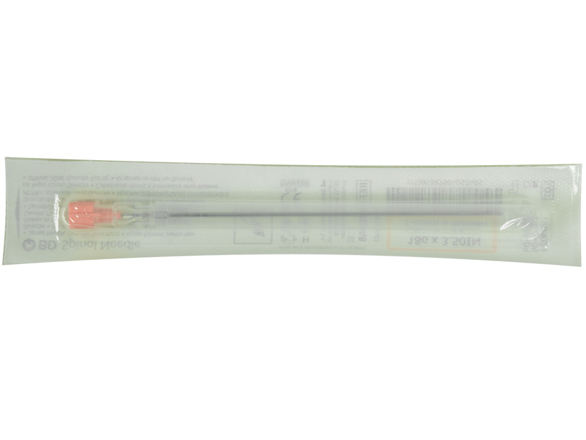 BD ACE POINT QUINCKE 18G - 1,2x90 mm roz