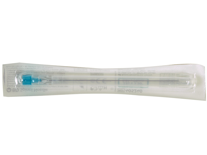 BD ACE POINT QUINCKE 23G - 0,64x90 mm turcoaz