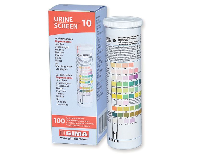 FILETE DE URINA GIMA 10 PARAMETRI - uz profesional