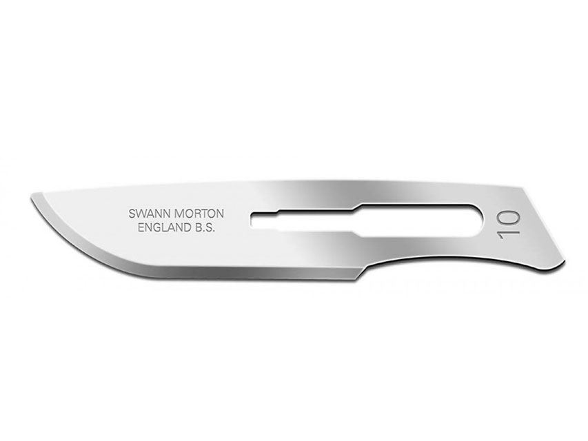 LAME OTEL CARBON SWANN-MORTON N. 10 - sterile