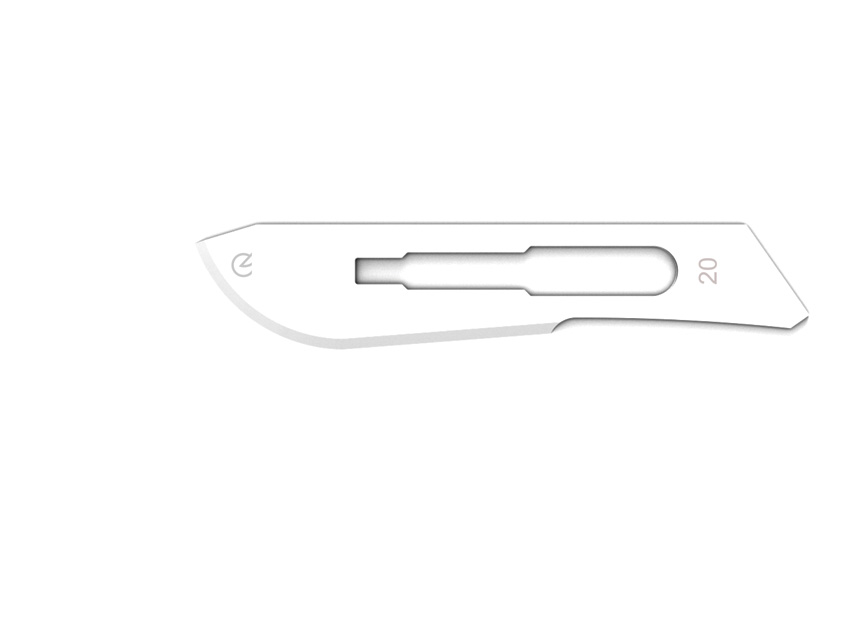 LAME OTEL CARBON GIMA N. 20 - sterile