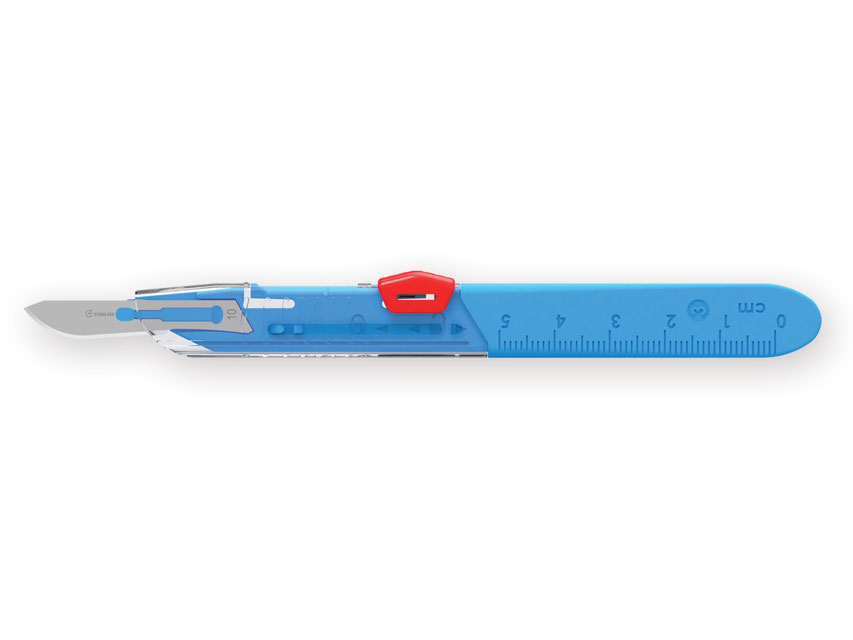 SCUT DE PROTECTIE DE SIGURANTA BISTURI N. 10 - sterile