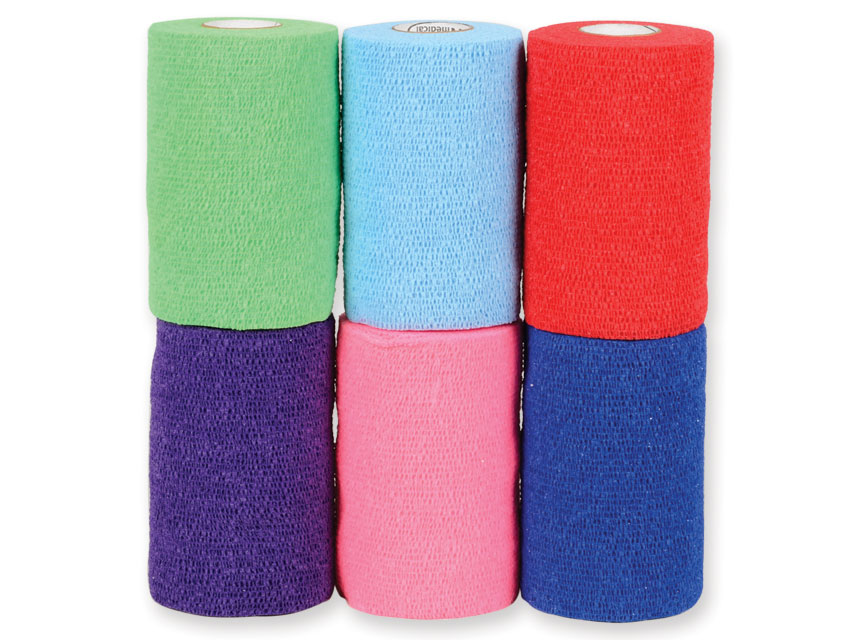 BANDAGE CO-PLUS 6,3 m x 10 cm - culori mixte
