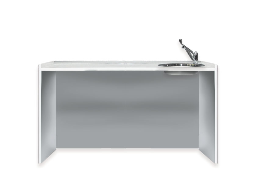 BLAT DE LUCRU 156 cm - lavoar dreapta