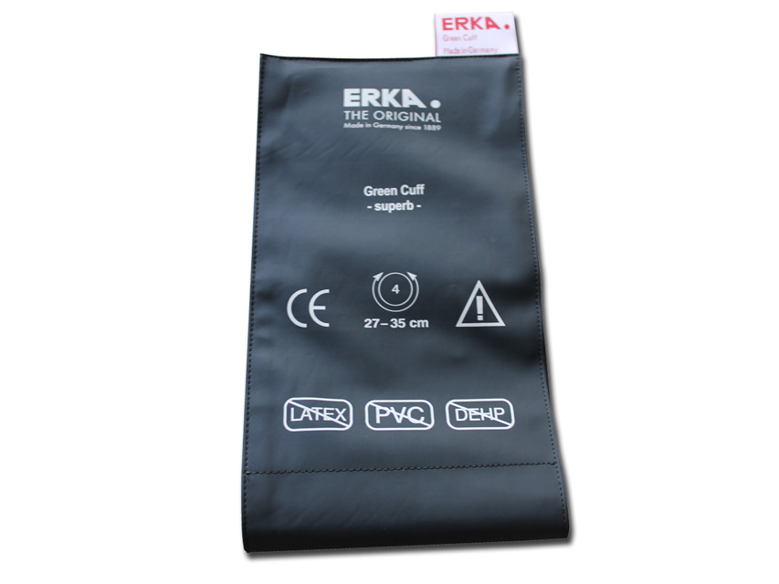 MANCHETA VERDE ERKA SUPERB 1 TUB - adult - gri