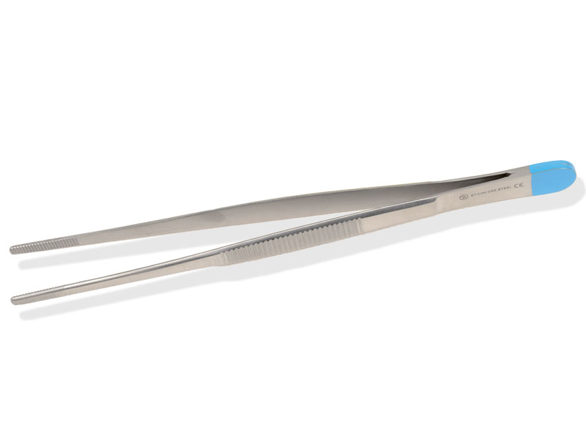 PINZA DE TESSUTUL PANSAMENT STERIL DREAPT - 16 cm