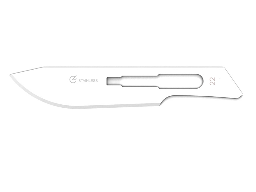 LAME INOX GIMA N. 22 - sterile