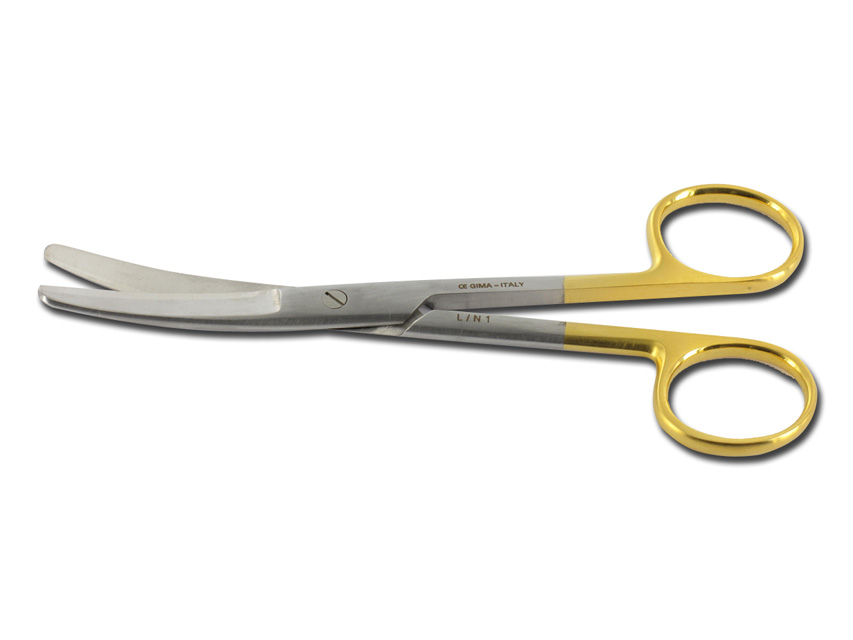 FOARCINE DE AUR CURBA BLUNT/BLUNT - 14,5 cm