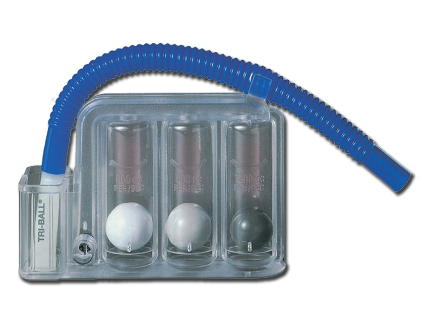 EXERCITOR RESPIRATOR TRI-BALL