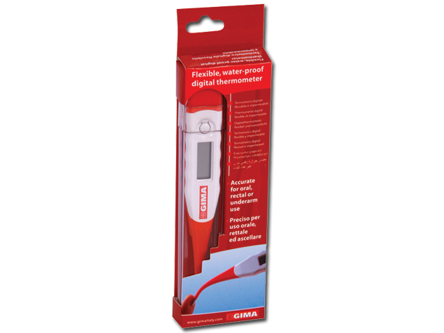 TERMOMETRUL DIGITAL FLEXI °C - std. Vârf cutie flexibil, rezistent la apă