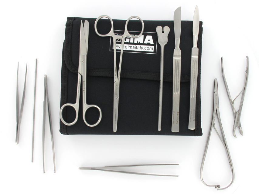 TROUSSE SUPREMA - geanta din nailon - 11 bucati