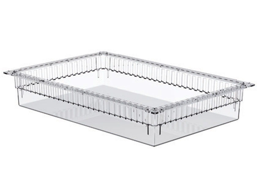 SERTAR ISO PLASTIC TRANSPARENT 600x400x100 mm - deschis