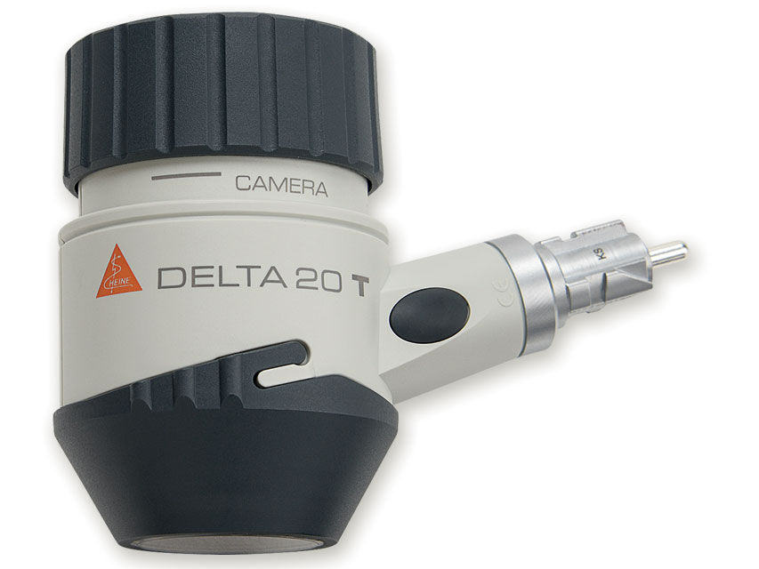 CAP DERMATOSCOP HEINE DELTA 20 T LED cu placa de contact si scara gradata