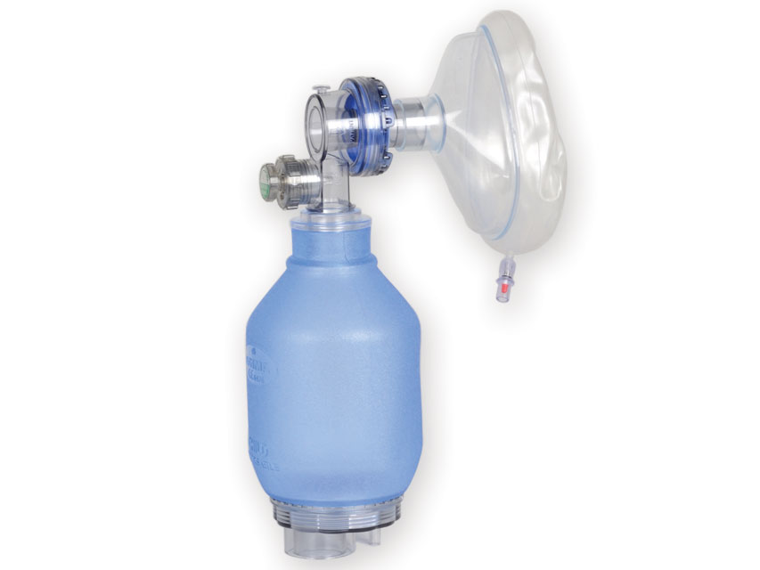 SAC SILICON RESUSCITATOR cu MASCA N 3 - copil