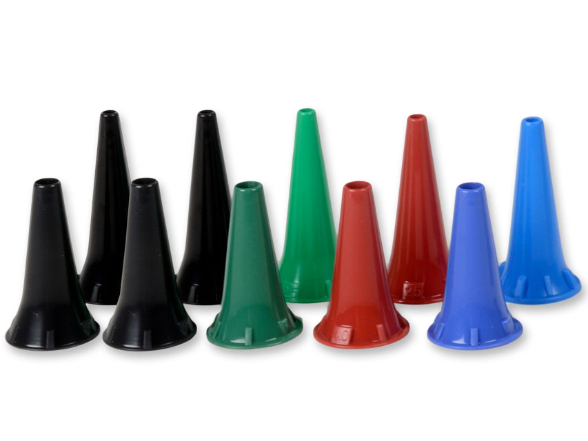 MINI EAR SPECULUM - amestec de culoare și diametru