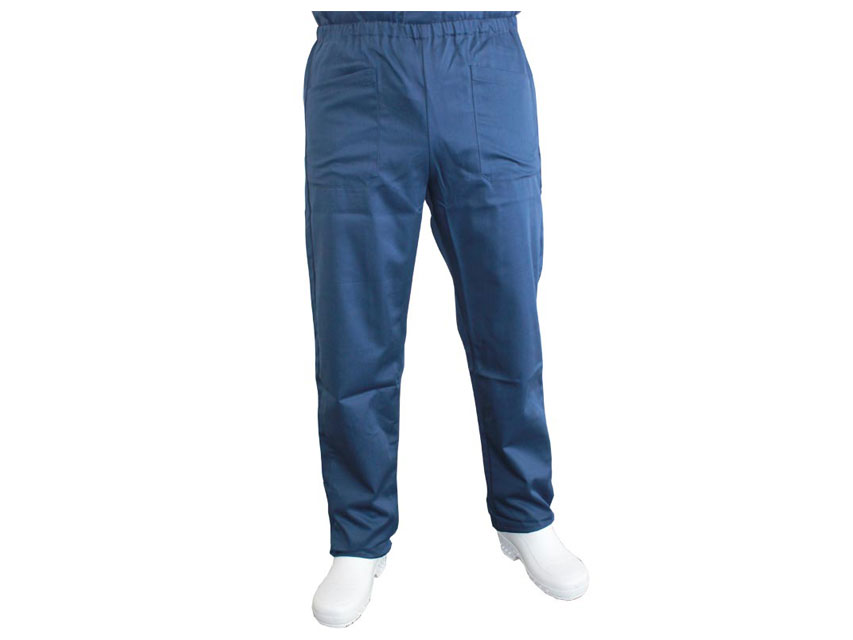 PANTALONI - bumbac/poliester - unisex XXL bleumarin