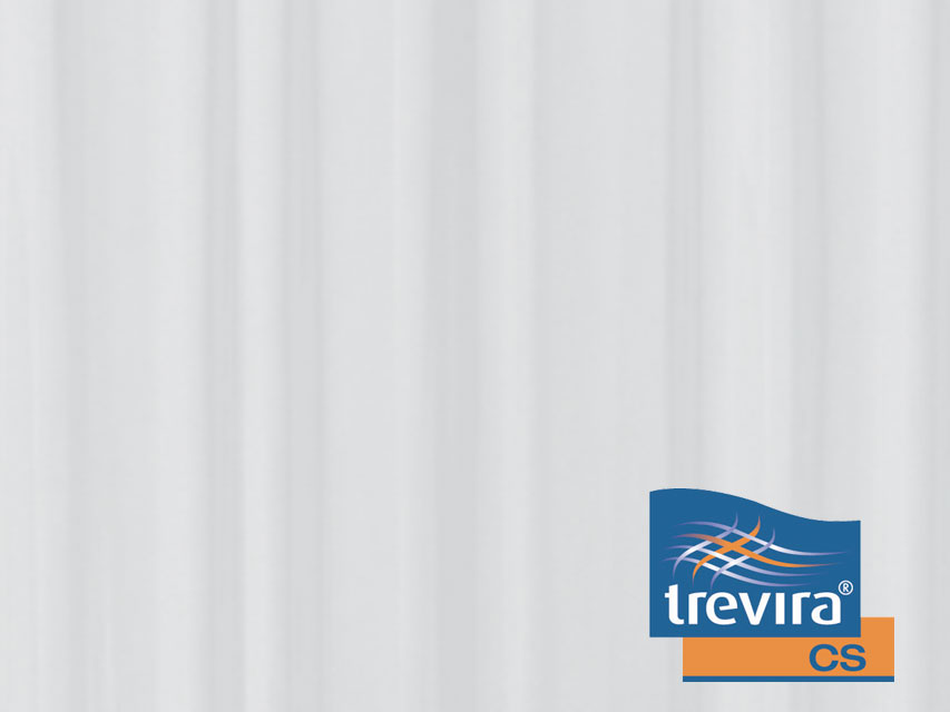 PERDELE TREVIRA pentru paravan - alb