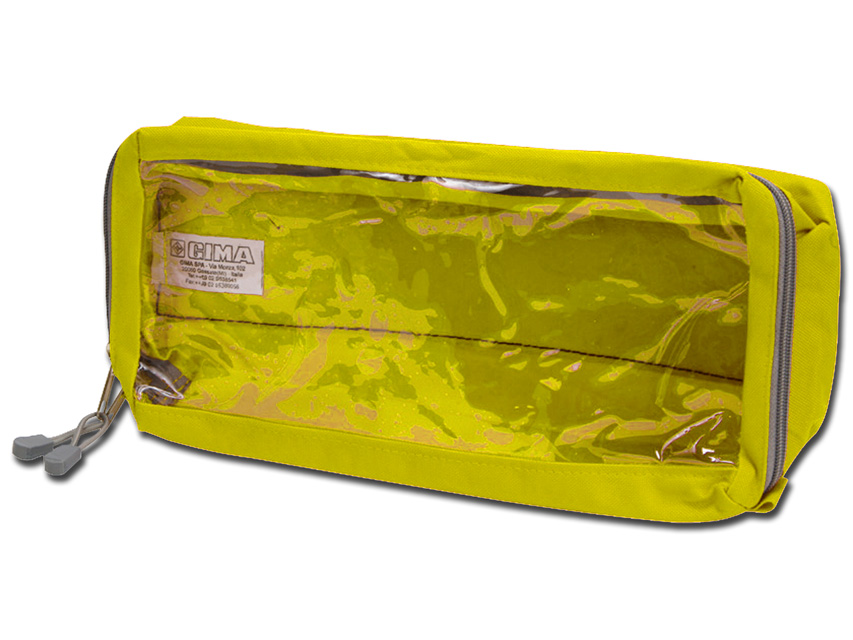 E4 GHOST DREPTUNGULAR lung cu geam - galben