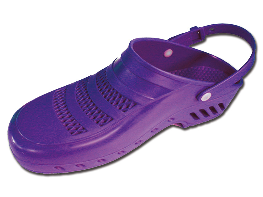 SABOTI GIMA - cu pori si bretele - 43-44 - violet