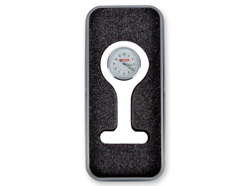 CEAS ASISTENTA SILICON cu cutie din aluminiu - rotund - alb