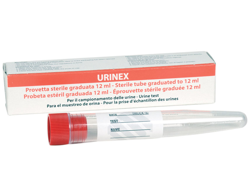 Eprubeta de urina 12 ml in cutie unica - sterila
