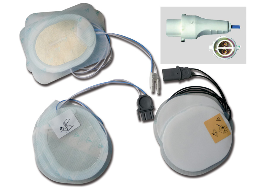 PADURI COMPATIBILE pentru defibrilatorul Agilent, H-P, Laerdal
