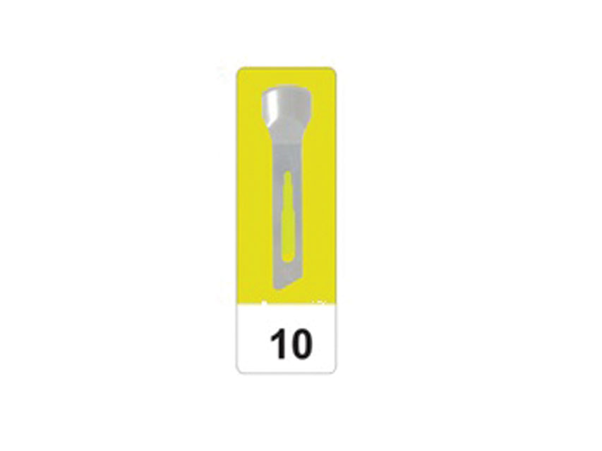 LAME GIMA OTEL CARBON N 10 - sterile