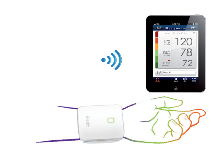 iHEALTH SENSE BP7 MONITOR DE TENSIUNE ARTERIALĂ - încheietura mâinii