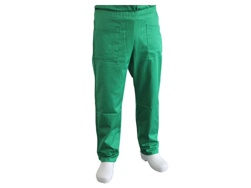 PANTALONI - bumbac/poliester - unisex XXL verde