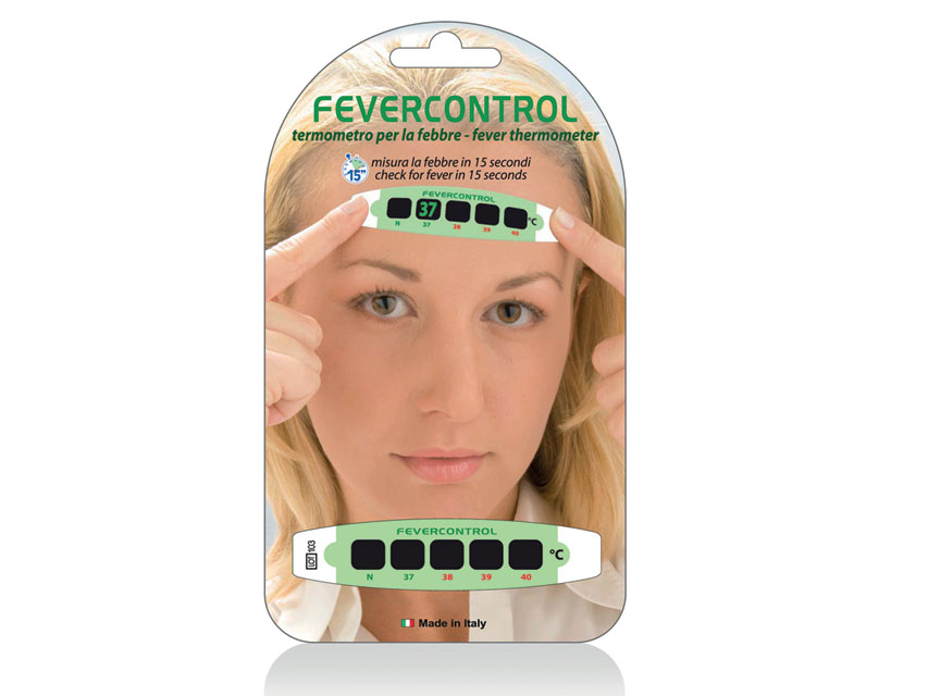 TERMOMETRUL FRENTEI CONTROL FEBREI - blister