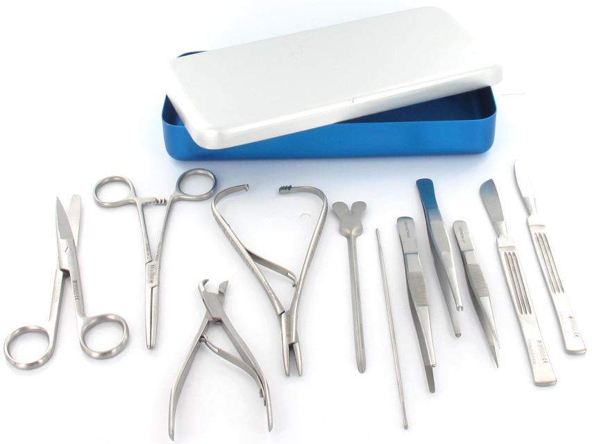 TROUSSE SUPREMA - cutie aluminiu - 11 bucati