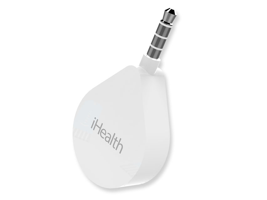 iHEALTH ALIGN BG1 DIMENSIUNEA BUTONULUI MONITORUL GLUCOZEI transmisie mobilă