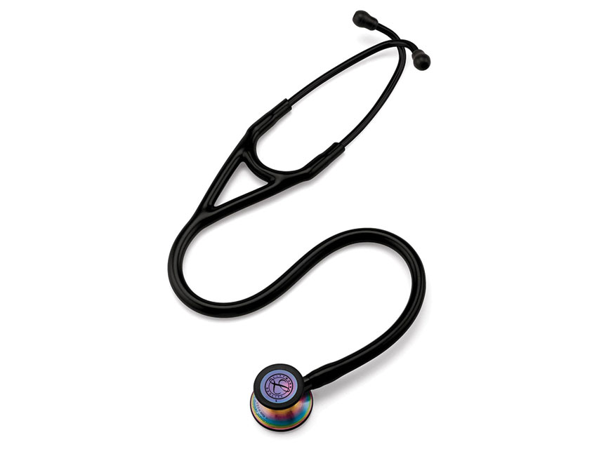 LITTMANN CARDIOLOGY IV - 6165 - negru - finisaj curcubeu
