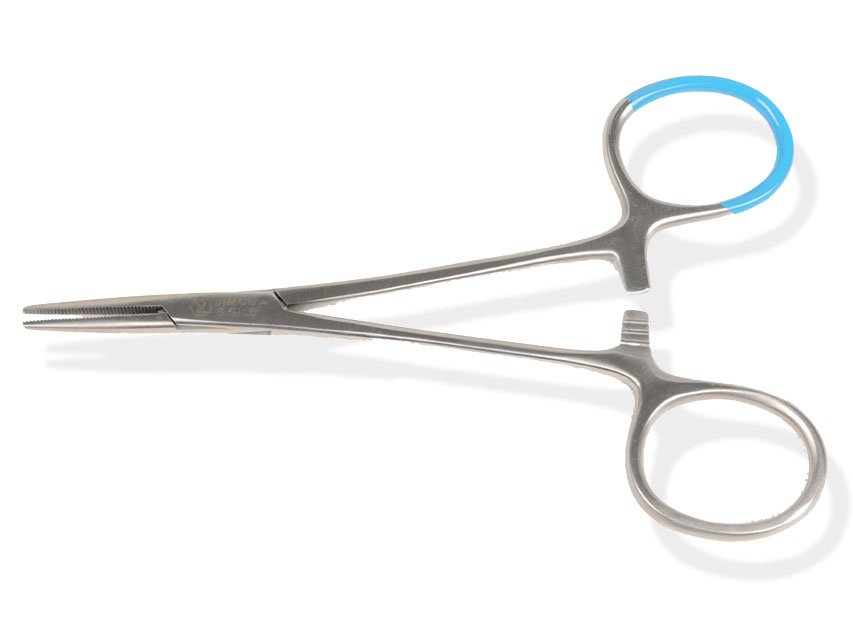 PENSA HEMOSTATICĂ STERILĂ HALSTEAD-TÂNTAR - dreaptă - 12,5 cm