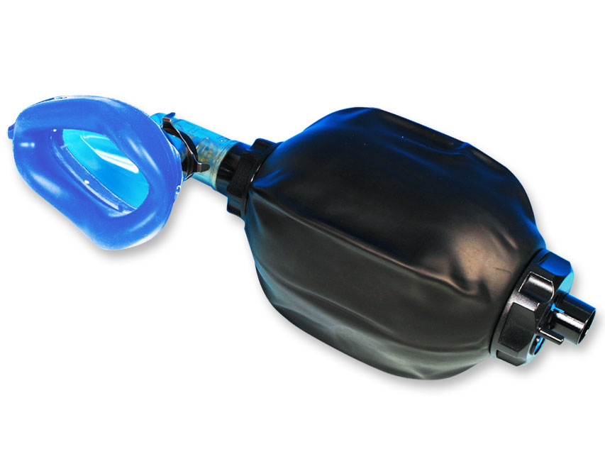 Resuscitator borseta - DOUBLE CAMERA - adult