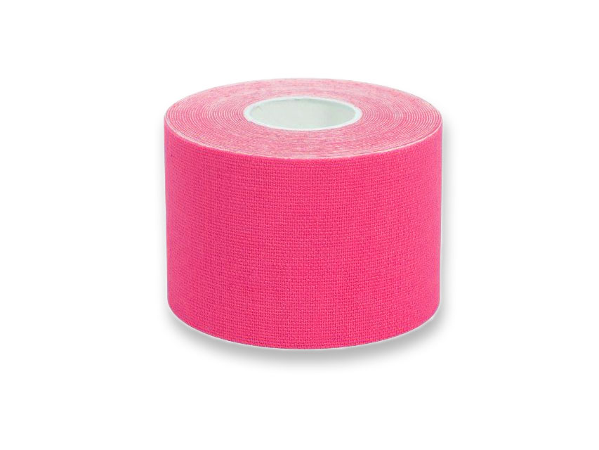 BANDA DE KINEZIOLOGIE 5 m x 5 cm - roz