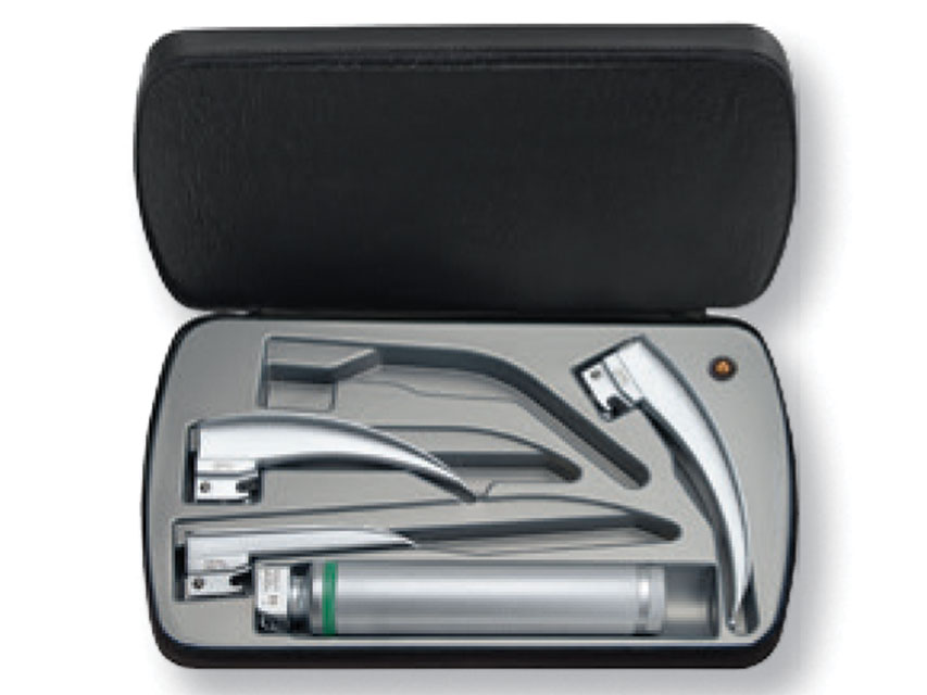SET LARINGOSCOP HEINE CLASSIC+ LED cu reincarcare 3.5V maner D6741 - 3 lame
