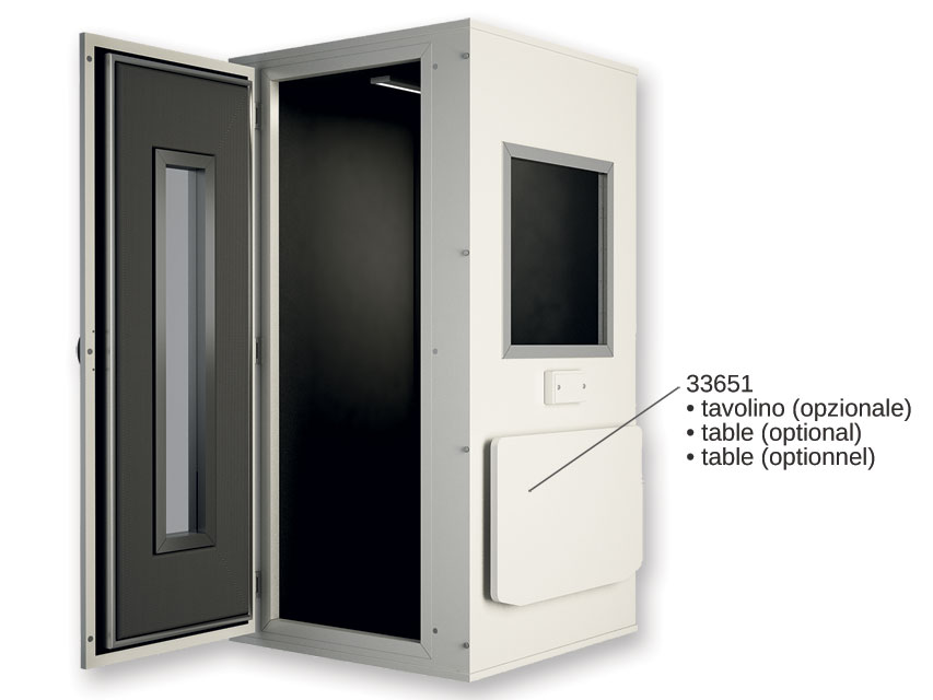 CABINA AUDIOMETRICA PRO 28 96x96x197 cm